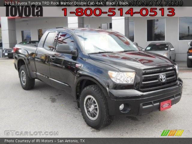 2011 Toyota Tundra TRD Rock Warrior Double Cab 4x4 in Black