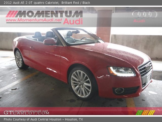 2012 Audi A5 2.0T quattro Cabriolet in Brilliant Red