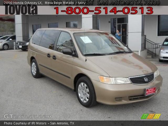 2000 Honda Odyssey LX in Mesa Beige Metallic