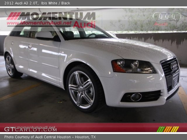 2012 Audi A3 2.0T in Ibis White