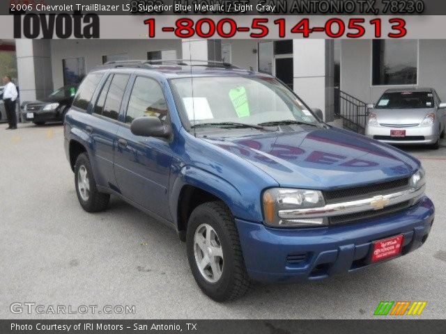 2006 Chevrolet TrailBlazer LS in Superior Blue Metallic