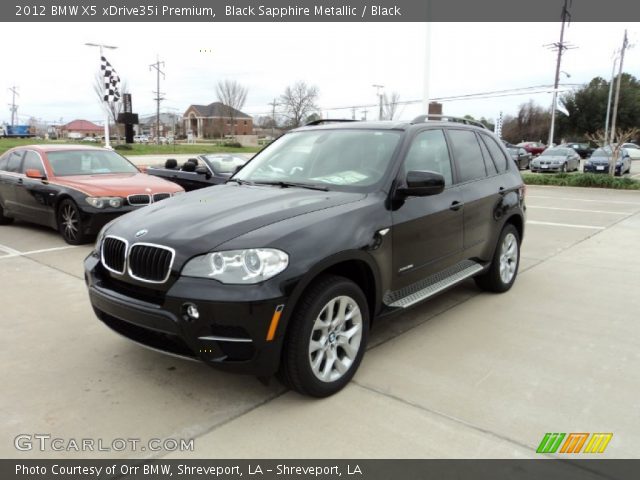 2012 BMW X5 xDrive35i Premium in Black Sapphire Metallic