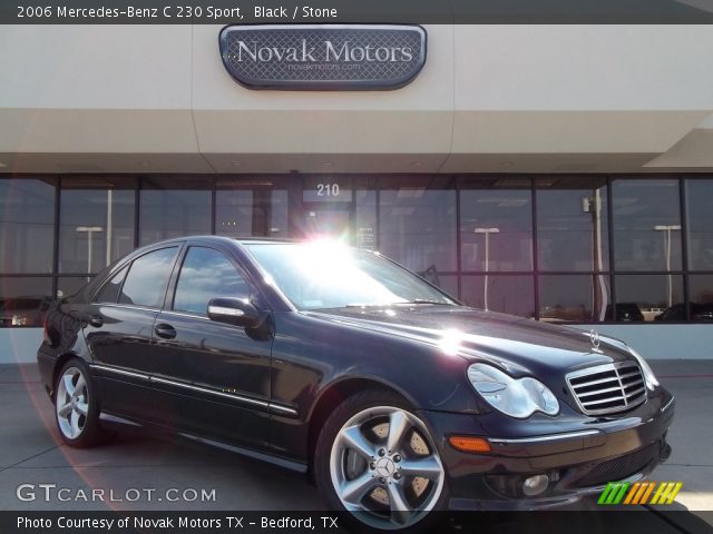 2006 Mercedes-Benz C 230 Sport in Black