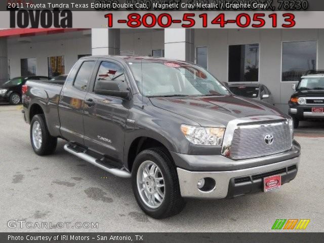 2011 Toyota Tundra Texas Edition Double Cab in Magnetic Gray Metallic