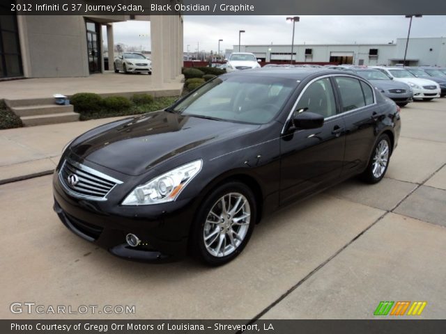 2012 Infiniti G 37 Journey Sedan in Black Obsidian