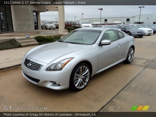 2012 Infiniti G 37 Journey Coupe in Liquid Platinum