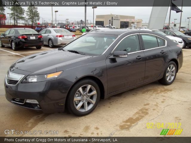 2012 Acura TL 3.5 Technology in Graphite Luster Metallic
