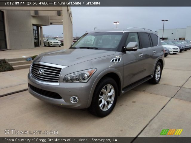 2012 Infiniti QX 56 4WD in Platinum Graphite