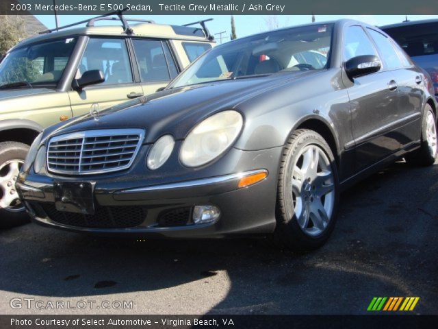 2003 Mercedes-Benz E 500 Sedan in Tectite Grey Metallic