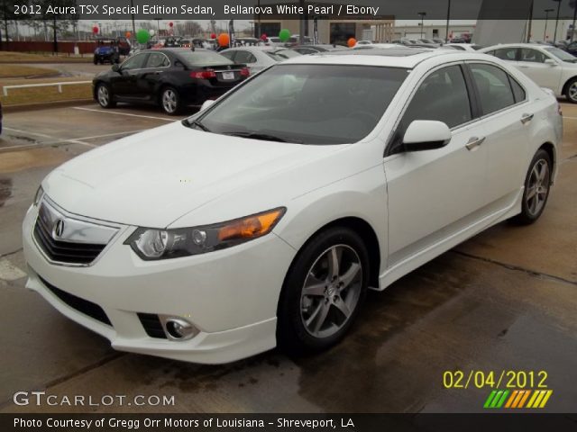 2012 Acura TSX Special Edition Sedan in Bellanova White Pearl