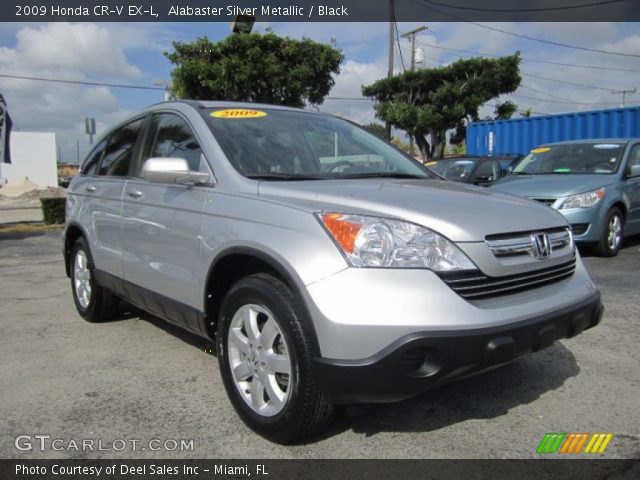 2009 Honda CR-V EX-L in Alabaster Silver Metallic