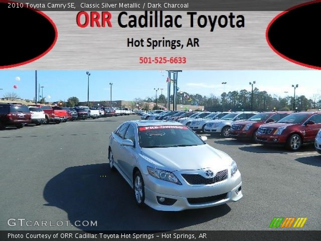 2010 Toyota Camry SE in Classic Silver Metallic