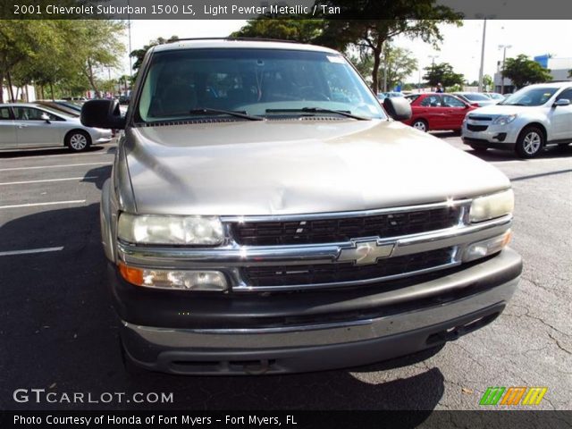 2001 Chevrolet Suburban 1500 LS in Light Pewter Metallic