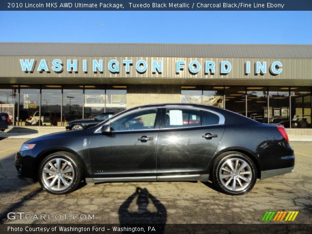 2010 Lincoln MKS AWD Ultimate Package in Tuxedo Black Metallic
