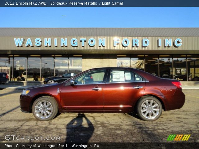 2012 Lincoln MKZ AWD in Bordeaux Reserve Metallic