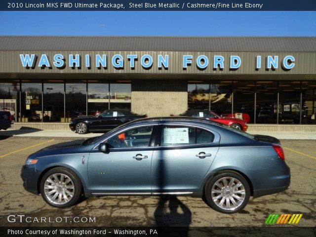 2010 Lincoln MKS FWD Ultimate Package in Steel Blue Metallic