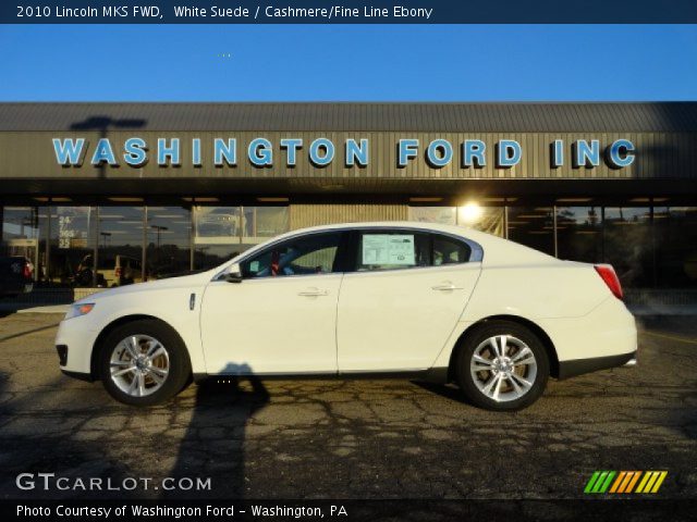 2010 Lincoln MKS FWD in White Suede