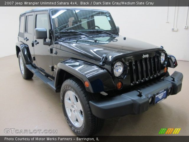 2007 Jeep Wrangler Unlimited Sahara 4x4 in Black