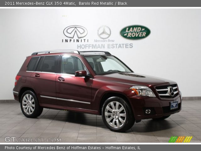 2011 Mercedes-Benz GLK 350 4Matic in Barolo Red Metallic