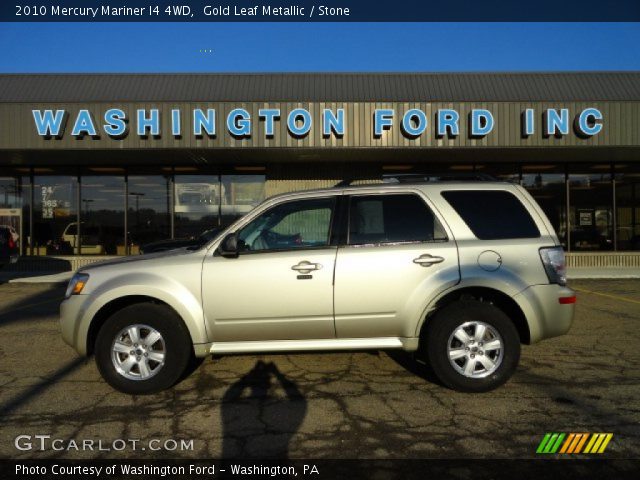 2010 Mercury Mariner I4 4WD in Gold Leaf Metallic