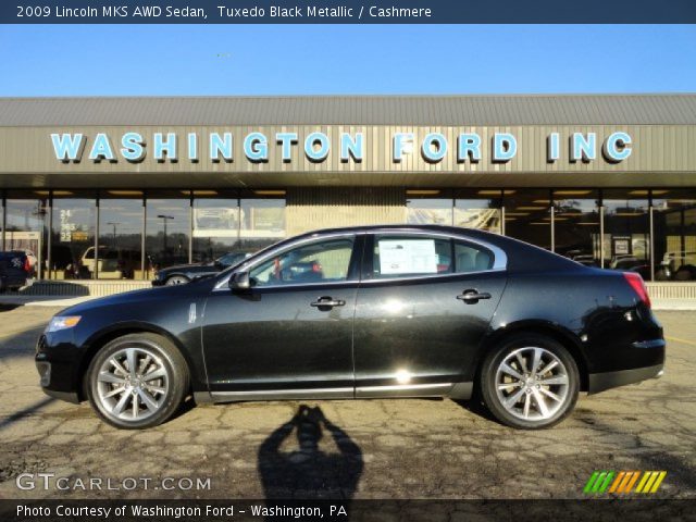 2009 Lincoln MKS AWD Sedan in Tuxedo Black Metallic