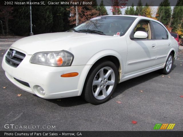 2002 Nissan maxima se pearl white #6