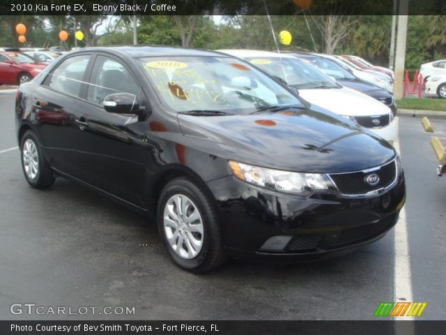 2010 Kia Forte EX in Ebony Black