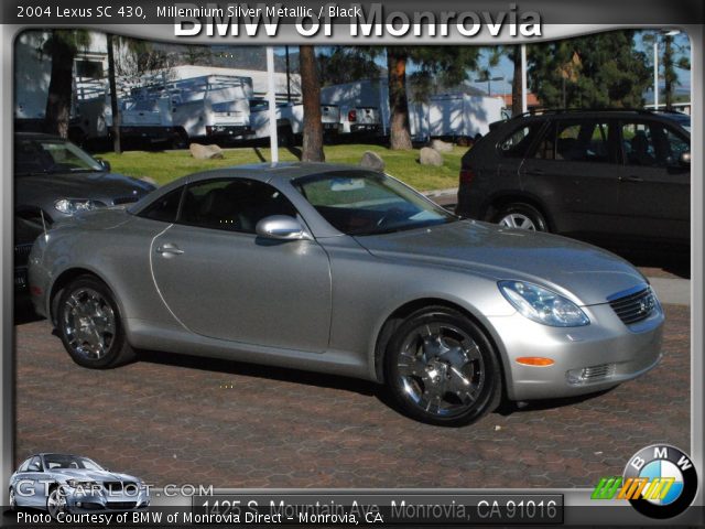 2004 Lexus SC 430 in Millennium Silver Metallic