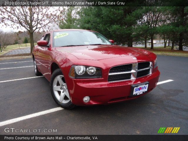 2010 Dodge Charger SXT in Inferno Red Crystal Pearl