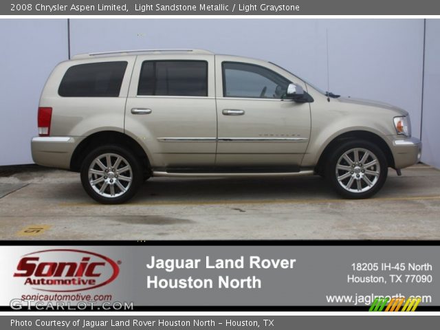 2008 Chrysler Aspen Limited in Light Sandstone Metallic