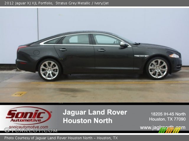 2012 Jaguar XJ XJL Portfolio in Stratus Grey Metallic