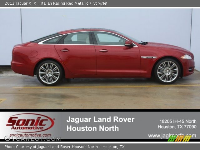 2012 Jaguar XJ XJ in Italian Racing Red Metallic