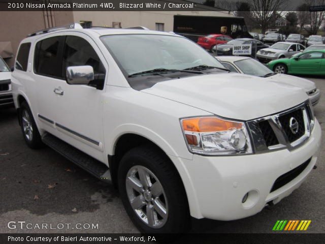 2010 Nissan Armada Platinum 4WD in Blizzard White