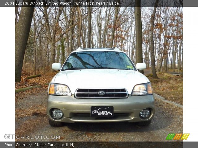 2001 Subaru Outback Limited Wagon in White Frost Pearl