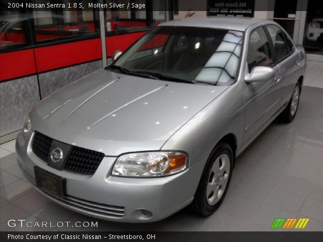 2004 Nissan Sentra 1.8 S in Molten Silver