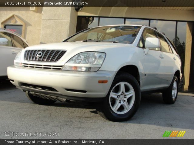 2001 Lexus RX 300 in White Gold Crystal
