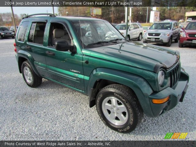 2004 Jeep Liberty Limited 4x4 in Timberline Green Pearl