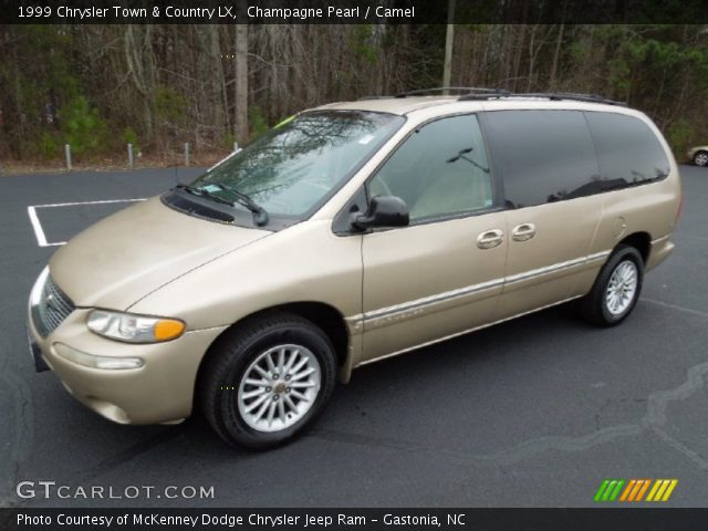 1999 Chrysler Town & Country LX in Champagne Pearl