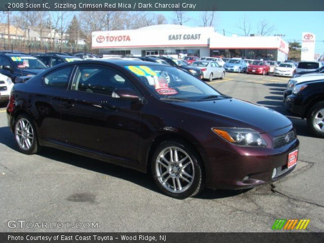 2008 Scion tC  in Sizzling Crimson Red Mica