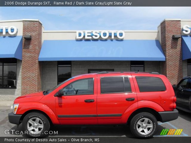 2006 Dodge Durango SXT in Flame Red