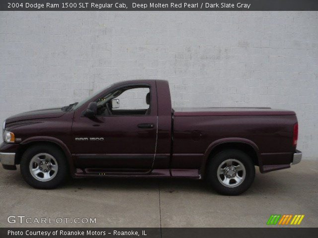 2004 Dodge Ram 1500 SLT Regular Cab in Deep Molten Red Pearl