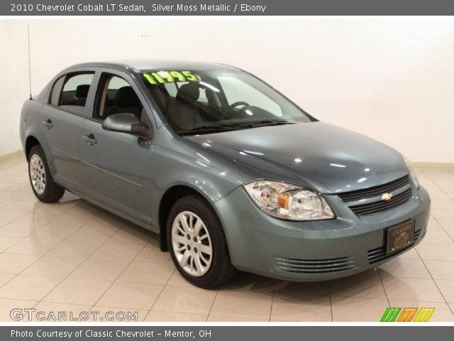 2010 Chevrolet Cobalt LT Sedan in Silver Moss Metallic