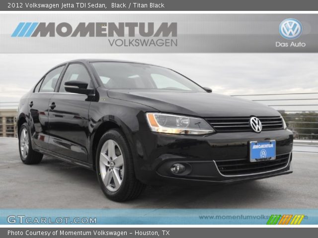 2012 Volkswagen Jetta TDI Sedan in Black