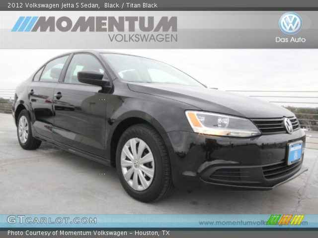 2012 Volkswagen Jetta S Sedan in Black