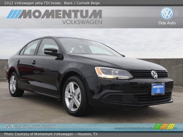 2012 Volkswagen Jetta TDI Sedan in Black