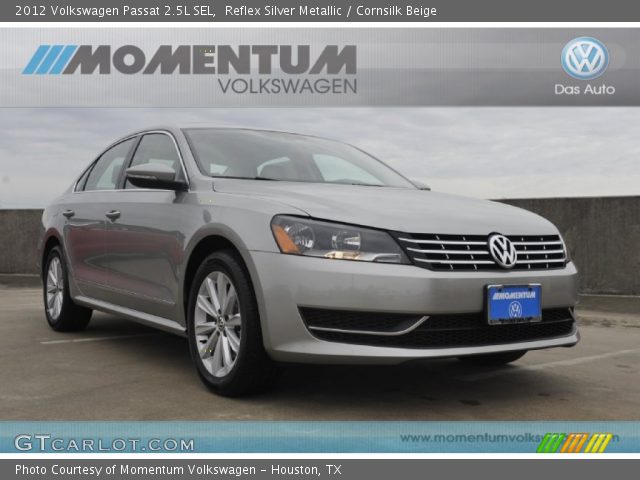 2012 Volkswagen Passat 2.5L SEL in Reflex Silver Metallic