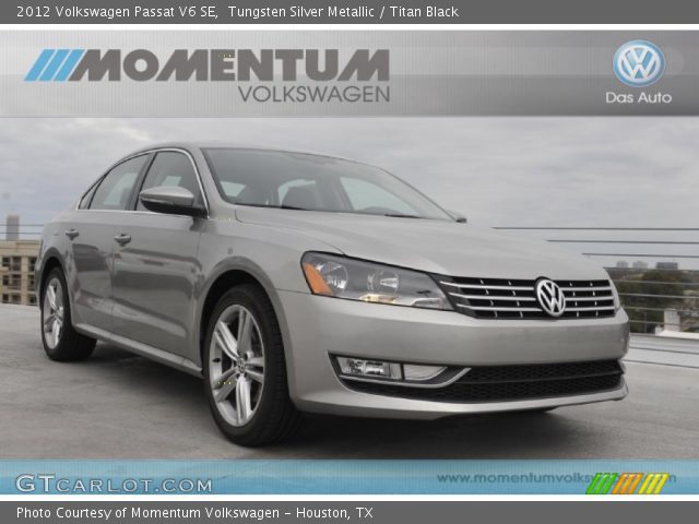2012 Volkswagen Passat V6 SE in Tungsten Silver Metallic