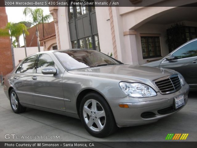 2004 Mercedes-Benz S 430 Sedan in Pewter Silver Metallic