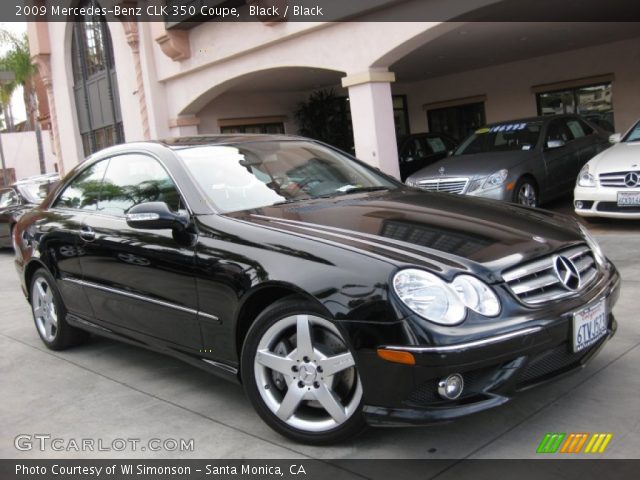 2009 Mercedes-Benz CLK 350 Coupe in Black
