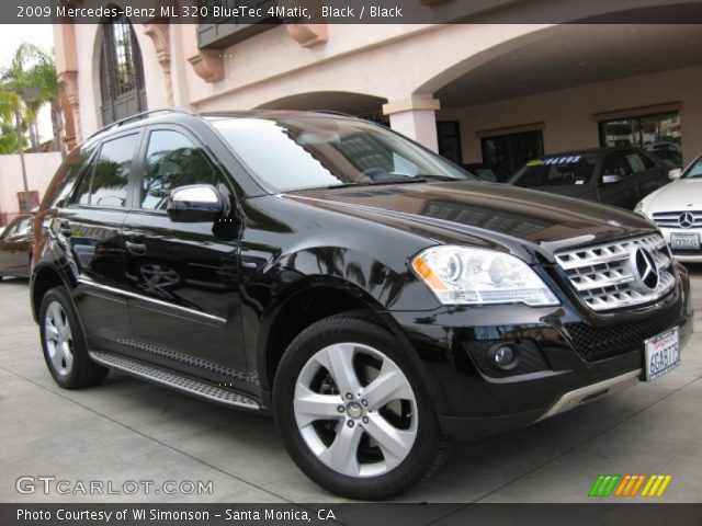 2009 Mercedes-Benz ML 320 BlueTec 4Matic in Black
